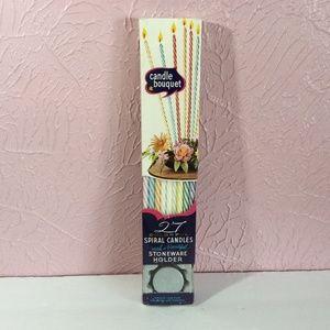 Vintage Candle Bouquet Set New Sealed Box